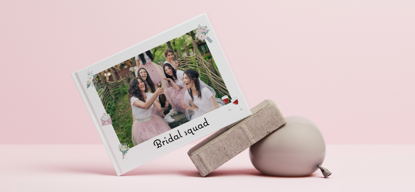 Photo book of bridesmaids
