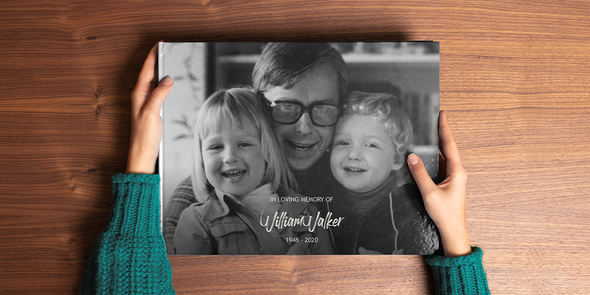 How to create a thoughtful memorial book