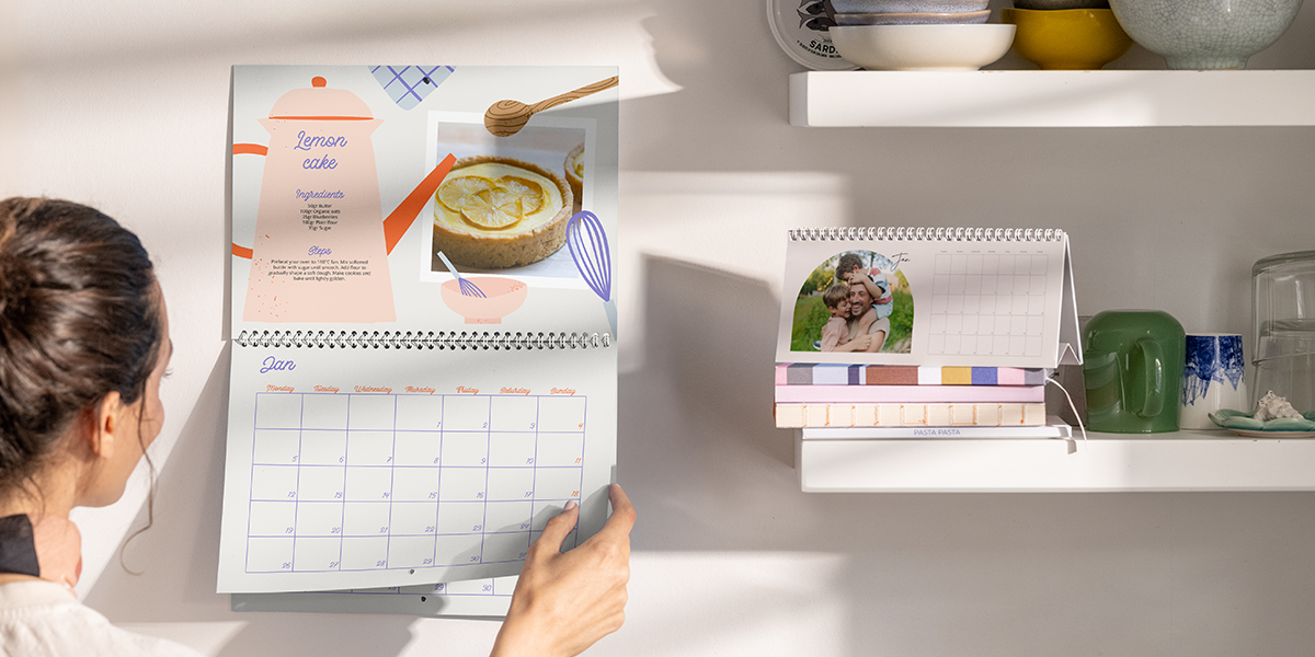 Get started with these tips on creating a Photobox personalised calendar