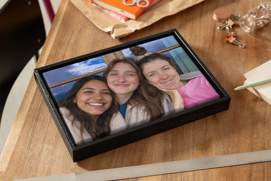 Turn friendship memories into stunning Photobox posters for Galentine's Day, a thoughtful way to wish a Happy Valentine's Day to friends.