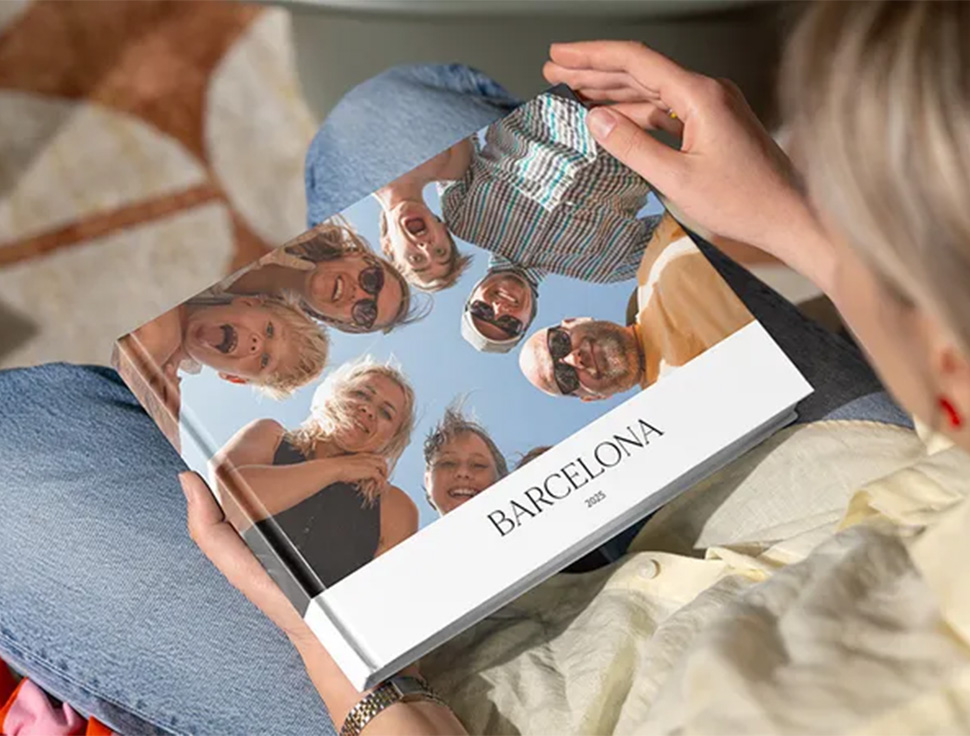 group holiday photo book