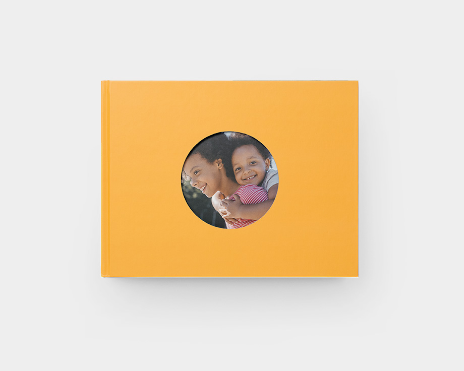 Circle Window Cover Photo Book