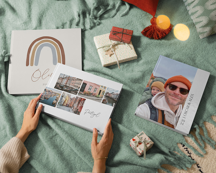 Christmas photo books