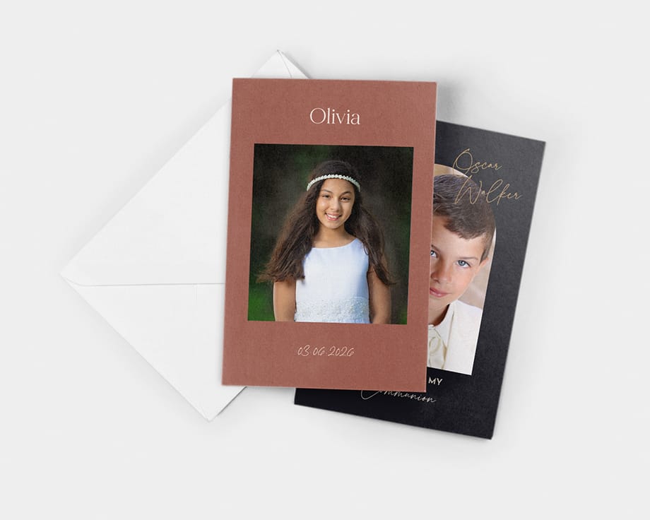 Portrait Folded Cards