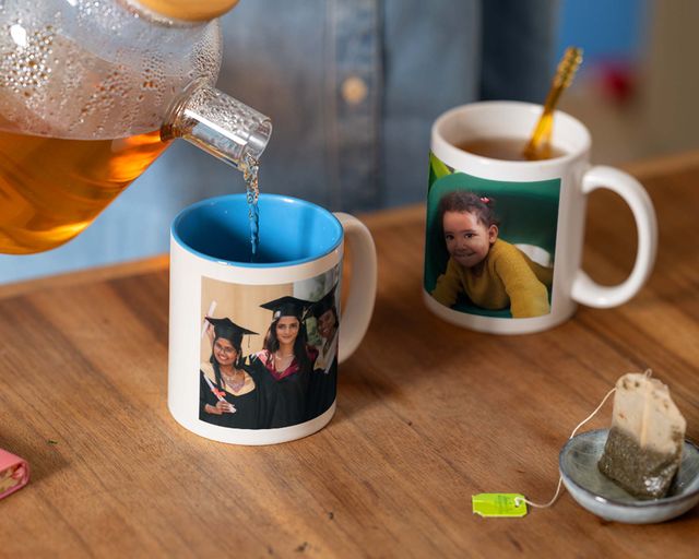 Photo mug gift for teachers to use every day