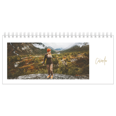 Desk calendars — Scribble text [cover]