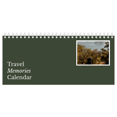 Desk calendars — Editorial Earth [cover]