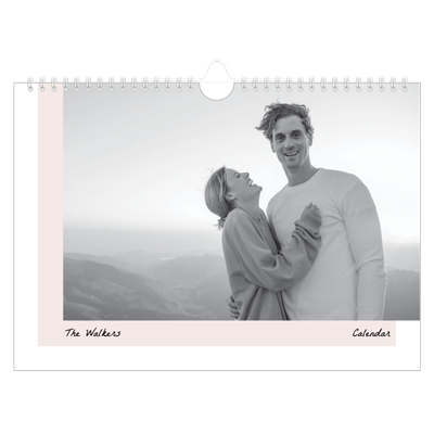 A4 Landscape Photo Calendar — Colour screens [cover]