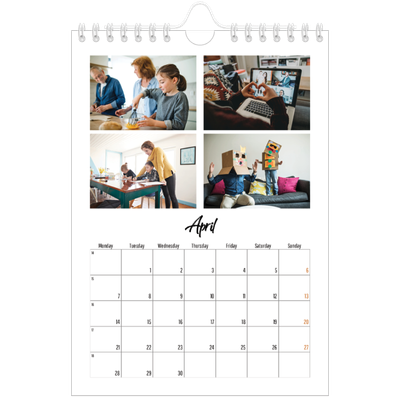 A5 Photo Calendar — This is me [April]