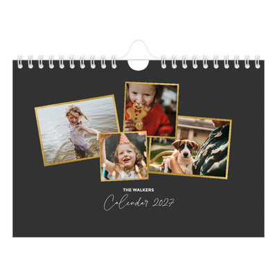 A5 Landscape Photo Calendar — So many memories [cover]