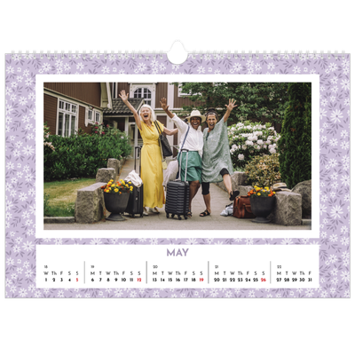 A3 Photo Calendar — Full bloom [cover]