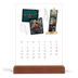 Easel Desk Calendar Portrait  — Scrapbook flair [April]