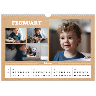 A3 Photo Calendar — This year’s editorial [February]