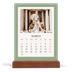 Easel Desk Calendar Portrait  — Classic colours [March]
