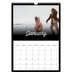 A3 photo calendars — Black minimal [January]