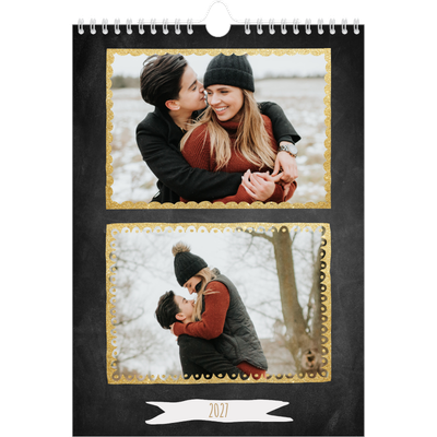 A4 Photo Calendar — Rustic charm [cover]