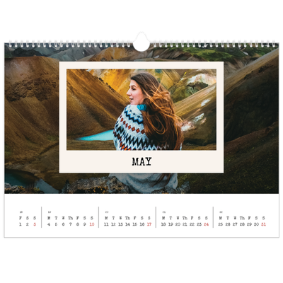 A3 Photo Calendar — The portrait edit [cover]