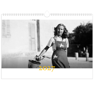 A3 Photo Calendar — Heritage style [cover]