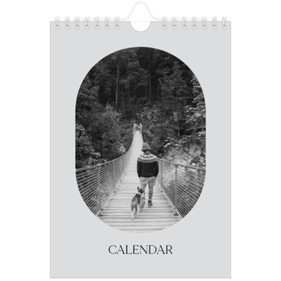 A5 Photo Calendar — Open road [cover]