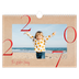 A4 Landscape Photo Calendar — Pops of red [cover]