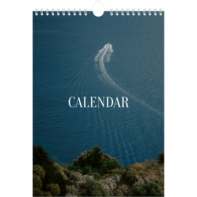 A4 Photo Calendar — Endless escape [cover]