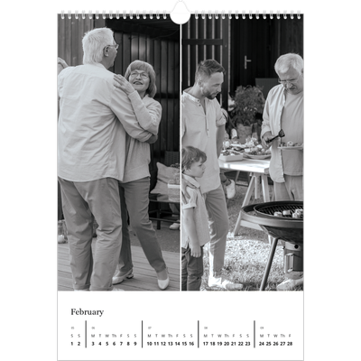 A3 photo calendars — Focus [February]