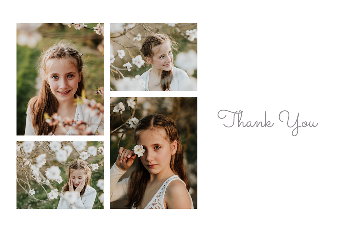 Thank you cards — Light and breezy