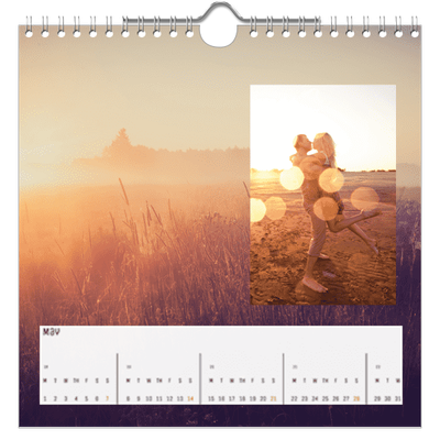 Square calendars  — Back to nature [cover]