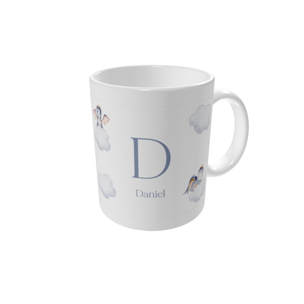 Personalised mugs — Fantasy initial