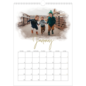 A3 Photo Calendar — Photo effects