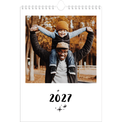 A4 Photo Calendar — Handwritten [cover]