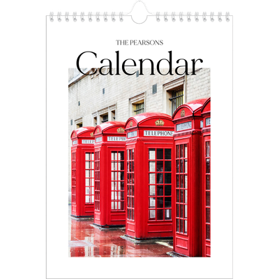 A4 Photo Calendar — My travelogue [cover]