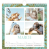 Square calendars  — Floral wallpapers [March]