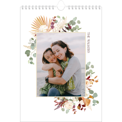 A4 Photo Calendar — Boho [cover]