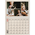 A4 Double Photo Calendar — Craft stamp effect [cover]