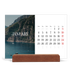Easel Desk Calendar Landscape  — Endless escape [January]