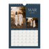 A5 Photo Calendar — Slate and serifs [March]