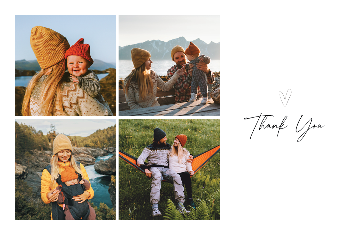 Thank you cards — Adventure with love