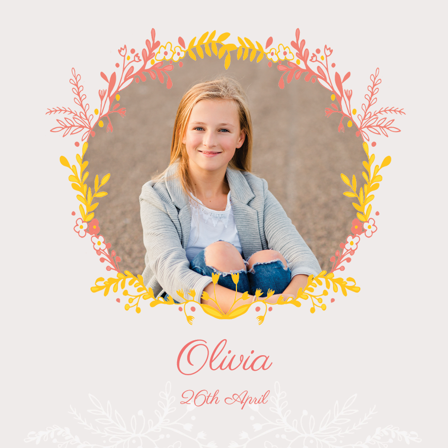 Invitations — Festival flowers