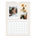 A4 Photo Calendar — Vintage scrapbooking [January]