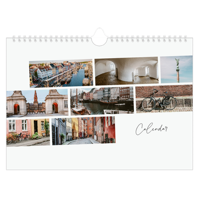 A4 Landscape Photo Calendar — City break [cover]
