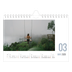 A5 Landscape Photo Calendar — Number months [March]