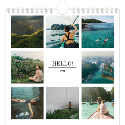 Square calendars  — Picture grid [cover]