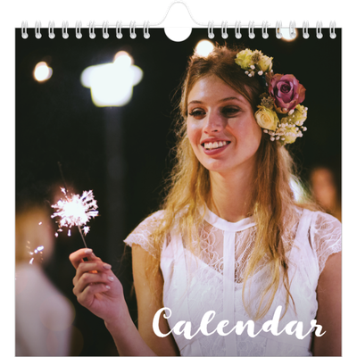 Square calendars  — Simple script [cover]