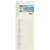 Slim Calendar  — Sights of the world [May]