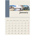 A4 Double Photo Calendar — Sights of the world [January]