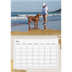 A4 Double Photo Calendar — Classic Gold [March]