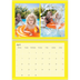 A4 Double Photo Calendar — Bright and bold [April]