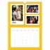 A3 photo calendars — Colour pop snapshots [April]