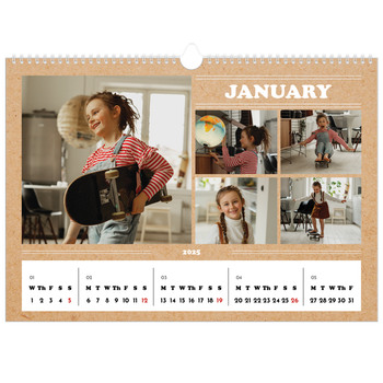 A3 Landscape Photo Calendar — This year’s editorial